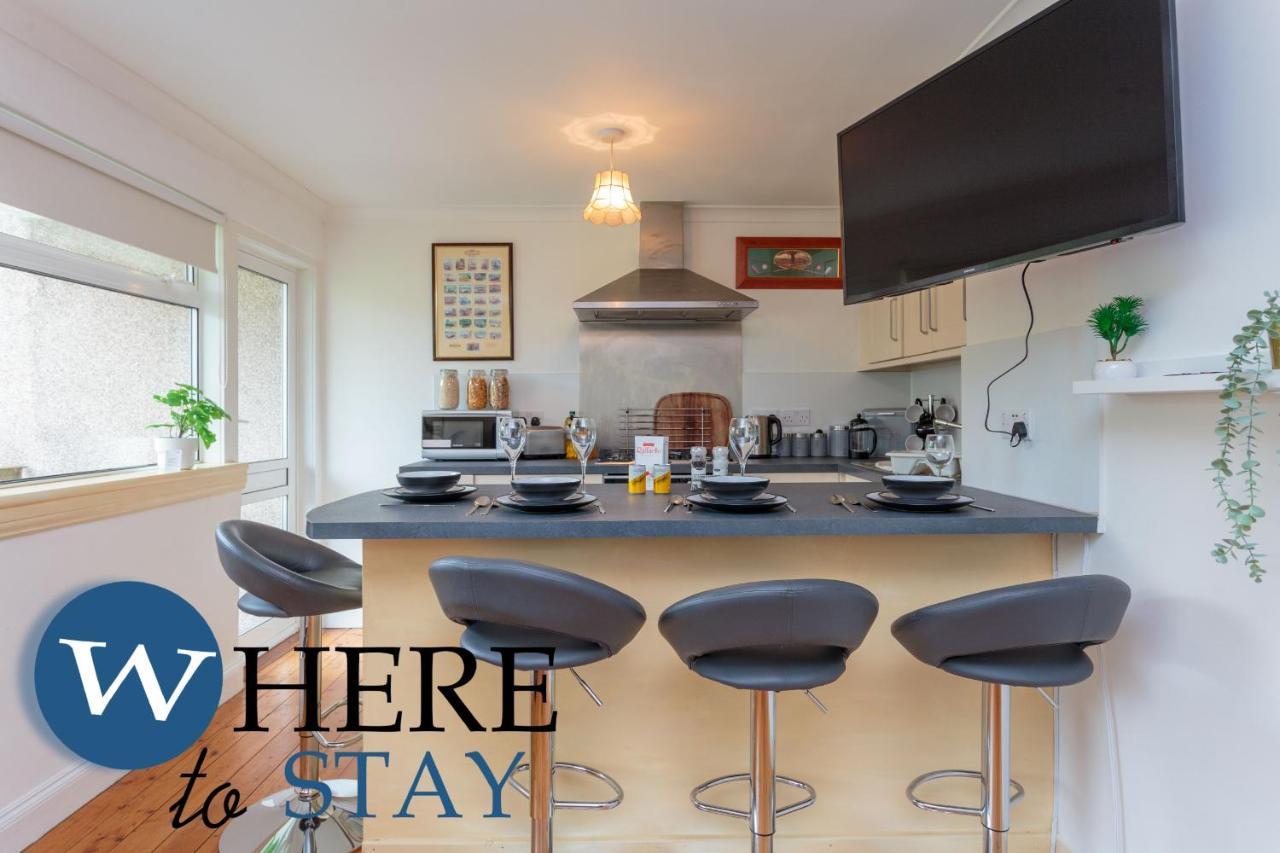 Lovely Apartment By The Hillwood Park-Free Parking Édimbourg Extérieur photo